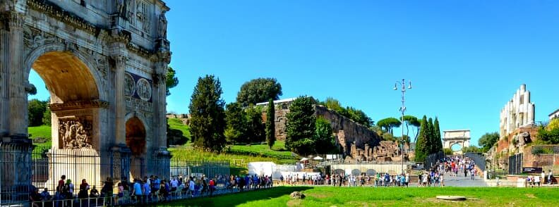 arch of constantine rome holiday itinerary 君士坦丁拱门罗马度假行程