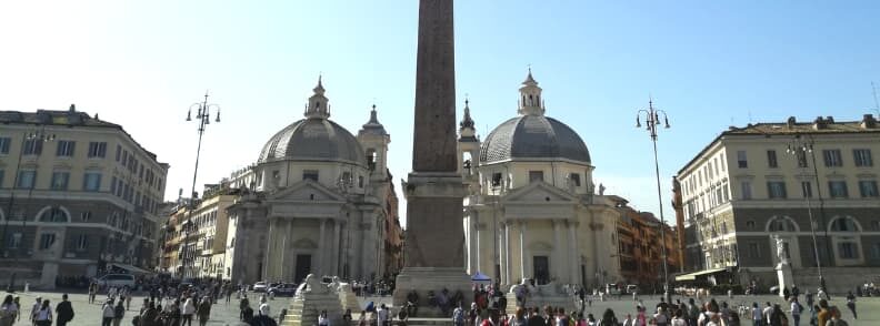 basilicas piazza del popolo rome 罗马罗马大教堂广场