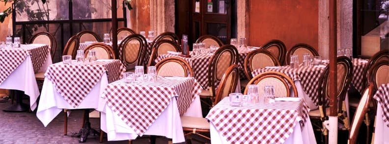 eating out in europe 在欧洲外出就餐