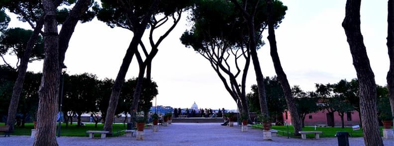 giardino degli aranci orange garden rome holiday itinerary Giardino degli aranci橙花园罗马度假行程
