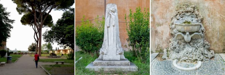 giardino storico di sant alessio rome holiday itinerary Giardino storico di sant alessio罗马假日行程