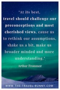 insightful quote about traveling arthur frommer 在最好的情况下,旅行应该挑战我们的先入之见和最珍视的观点,让我们重新思考我们的假设,让我们稍微动摇一下,让我们心胸更开阔,更能理解。Arthur frommer www.theopentour.com