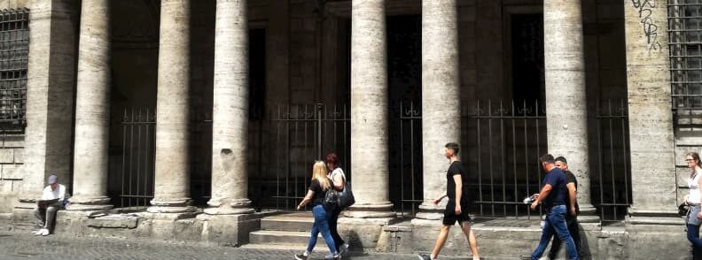 palazzo massimo alle colonne rome historical center 罗马宫殿马西莫·阿莱列历史中心