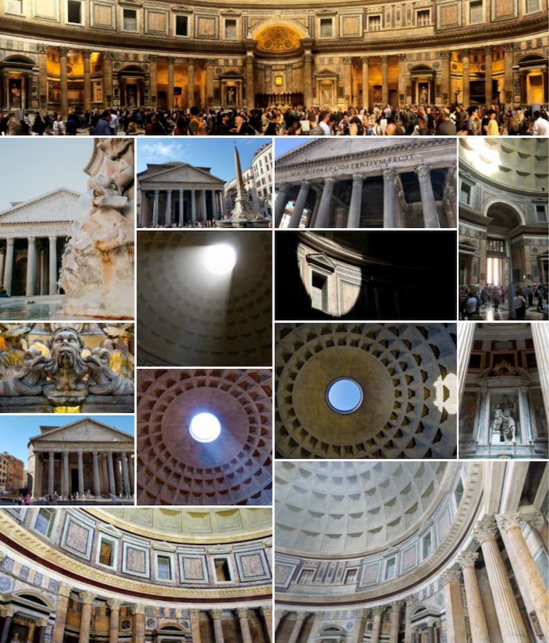 pantheon rome historical center 罗马万神殿历史中心
