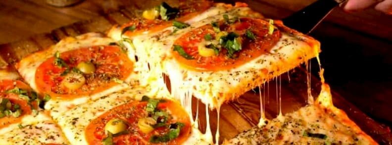 pizzarium bonci pizza a tavola rome Pizzarium bonci披萨罗马