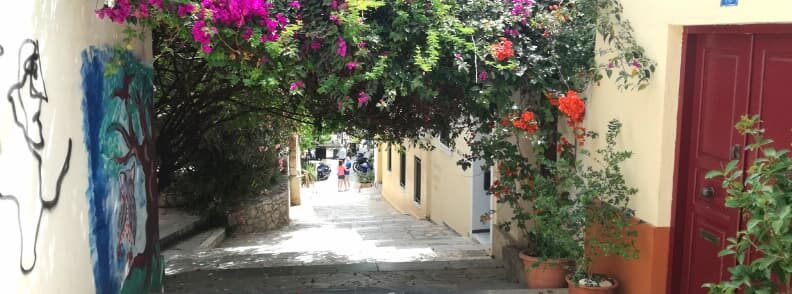 plaka anafiotika athens city Plaka anafiotika雅典城