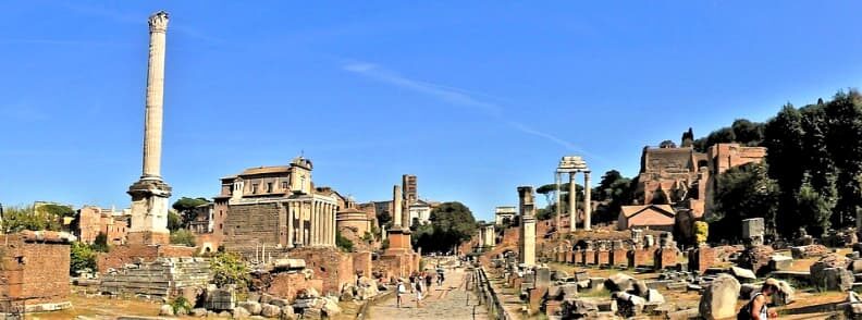 roman forum rome holiday itinerary 罗马论坛罗马假日行程