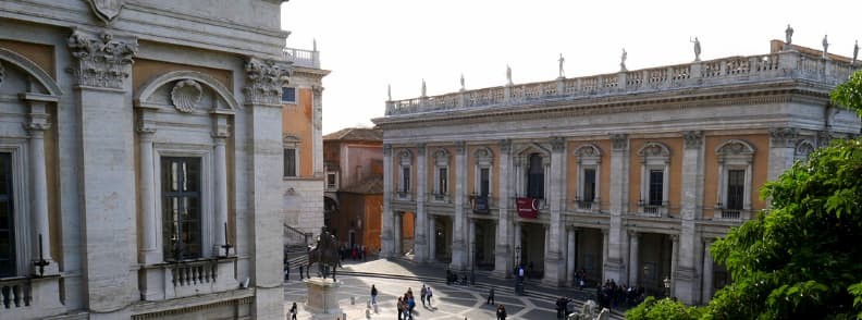 rome piazza del campidoglio 罗马坎皮多格里奥广场