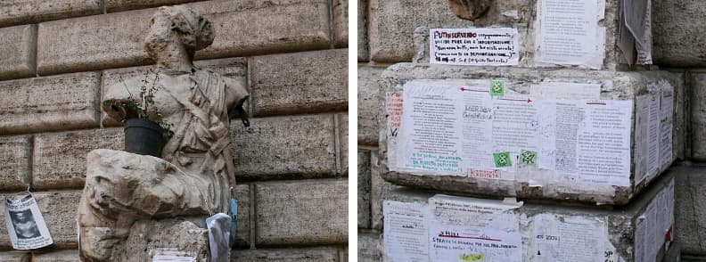 rome piazza di pasquino 罗马帕斯基诺广场