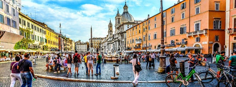 rome piazza navona 罗马纳沃纳广场