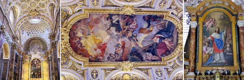 san luigi dei francesi rome historical center 圣路易吉一些francesi罗马历史的中心