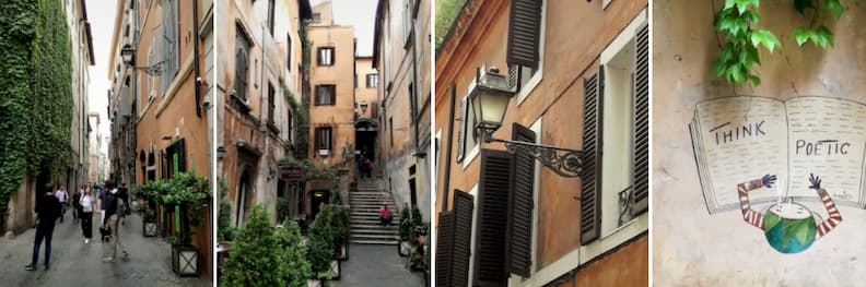 streets rome historical center 街道罗马历史中心