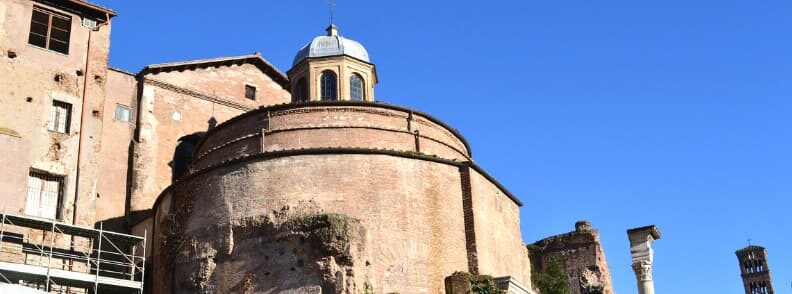 temple of romulus roman forum 罗马广场罗穆卢斯神庙