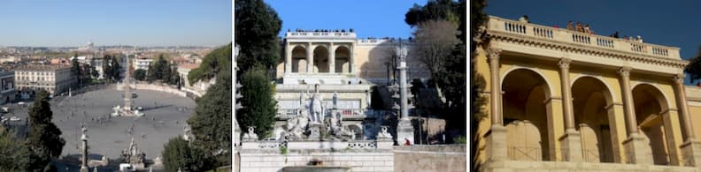 terrazza del pincio rome 罗马水磨石