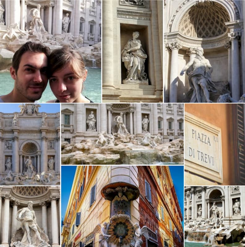 trevi fountain rome historical center 特莱维泉罗马历史的中心