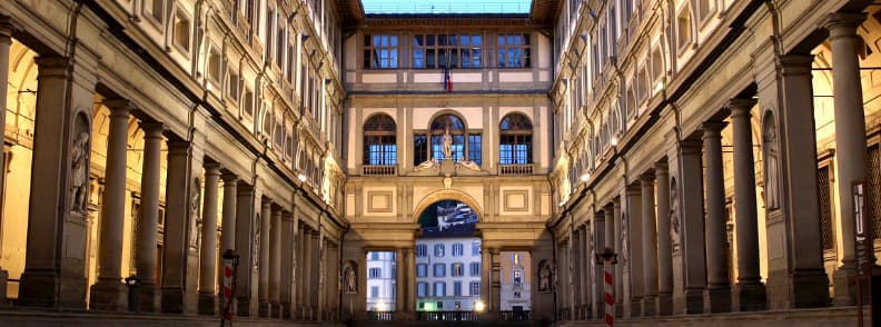 uffizi gallery florence italy with firenze pass 意大利佛罗伦萨乌菲齐美术馆与佛罗伦萨通