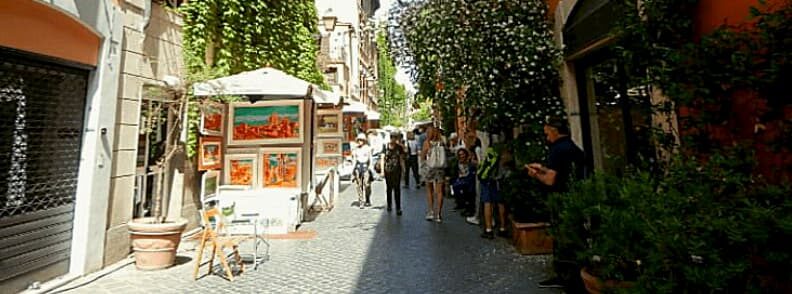 via margutta street rome 经由罗马的margutta街