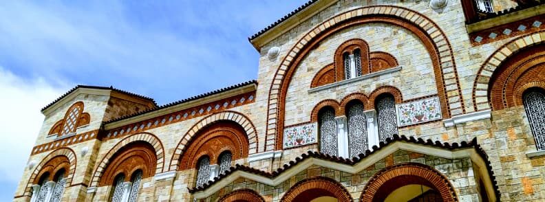 visit to piraeus holy trinity church 参观比雷埃夫斯市圣三一教堂