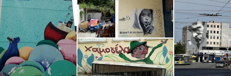 visit to piraeus street art 参观比雷埃夫斯市的街头艺术