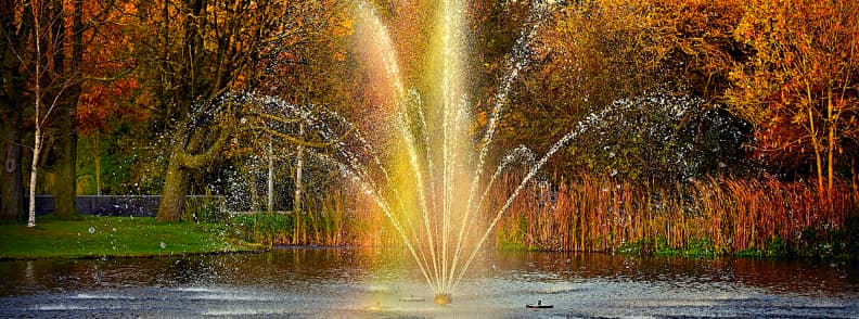 water fountain vondelpark amsterdam netherlands 荷兰阿姆斯特丹冯德尔公园喷泉