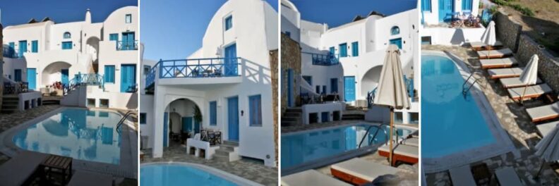 where to stay in santorini on a budget Sea Side Beach Hotel 在圣托里尼岛哪里住便宜的海边酒店