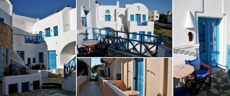 where to stay in santorini on a budget Sea Side Beach Hotel rooms 在圣托里尼,哪里住在经济实惠的海边酒店