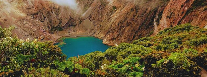 Irazu Volcano Costa Rica 哥斯达黎加的伊拉苏火山