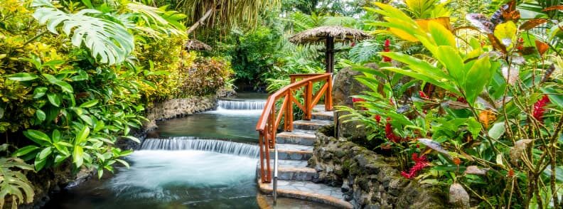 costa rica hot springs tabacon thermal resort 哥斯达黎加塔卡孔温泉温泉疗养地
