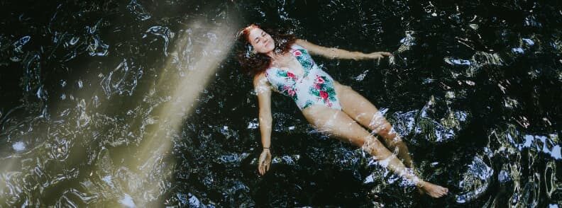costa rica swimming hole 哥斯达黎加游泳池