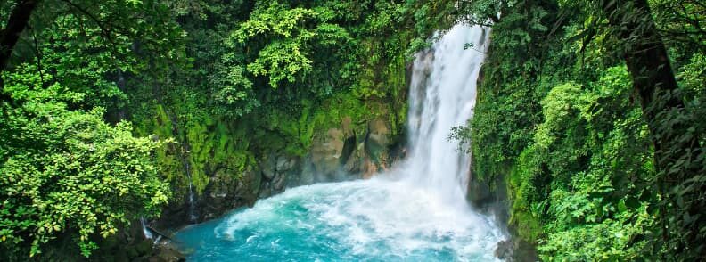 rio celeste river waterfall costa rica 里约热内卢哥斯达黎加塞莱斯特河瀑布