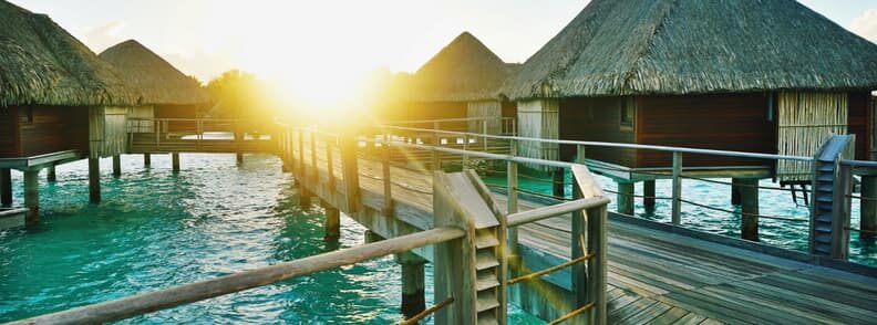 four seasons resort bora bora overwater bungalows 四季度假村波拉波拉水上平房