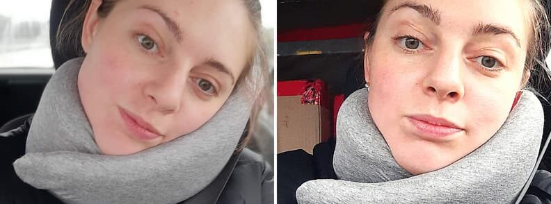 Testing the Go Neck pillow Ostrich Pillow review 测试去颈枕鸵鸟枕审查