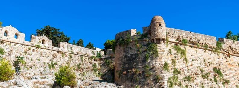 visit crete rethymno fortezza 参观克里特岛rethymno fortezza