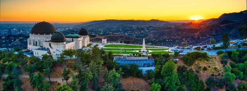 griffith park visit for free in los angeles 洛杉矶格里菲斯公园免费参观